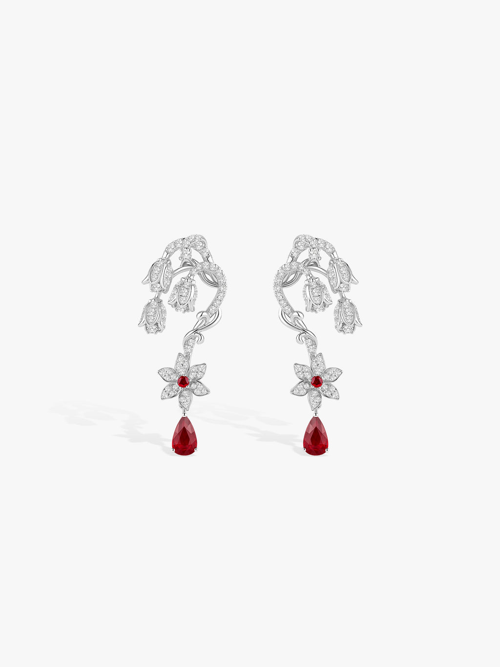 Bespoke Archieve: Lily & Convallaria Earrings