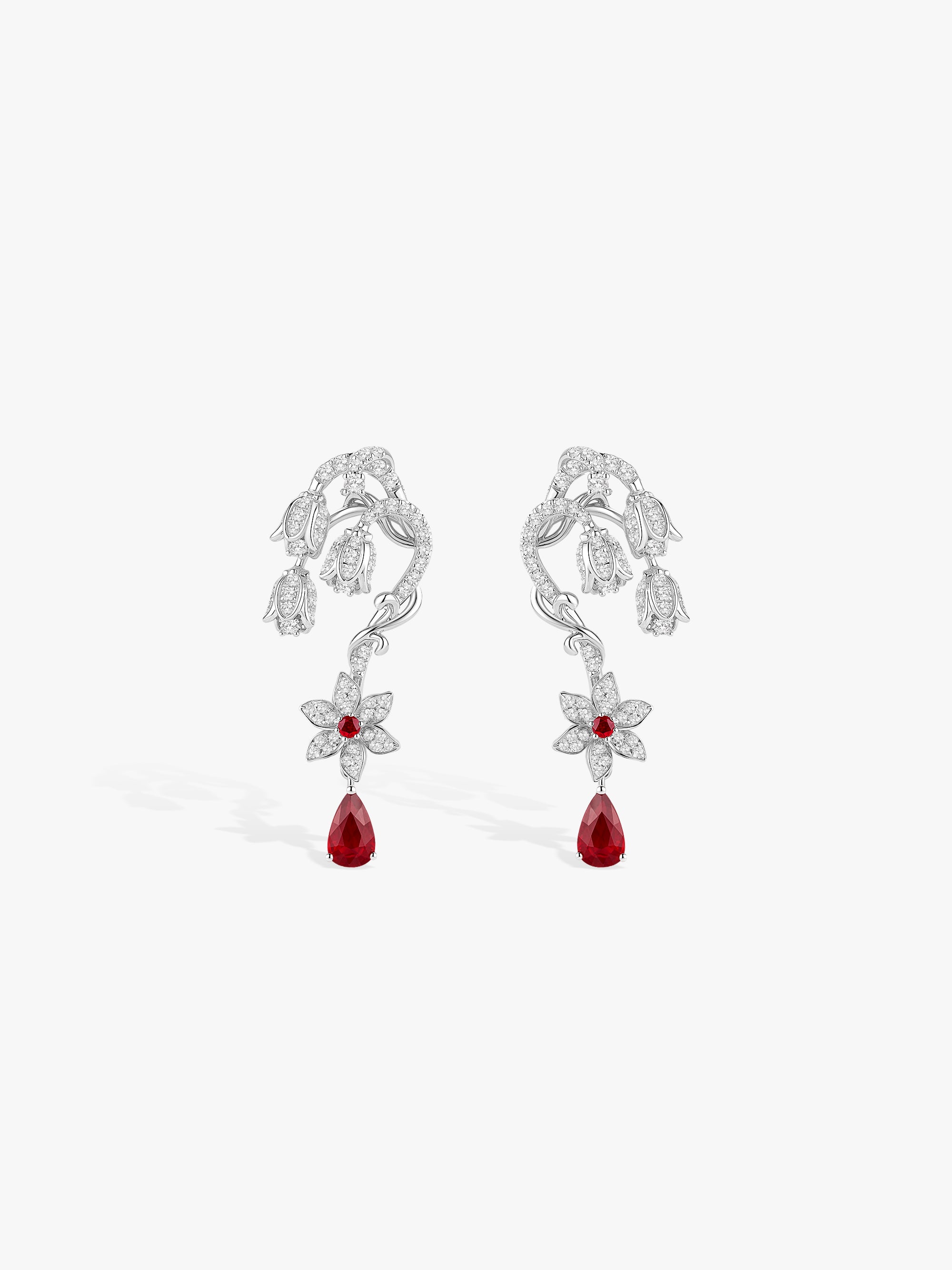Bespoke Archieve: Lily & Convallaria Earrings
