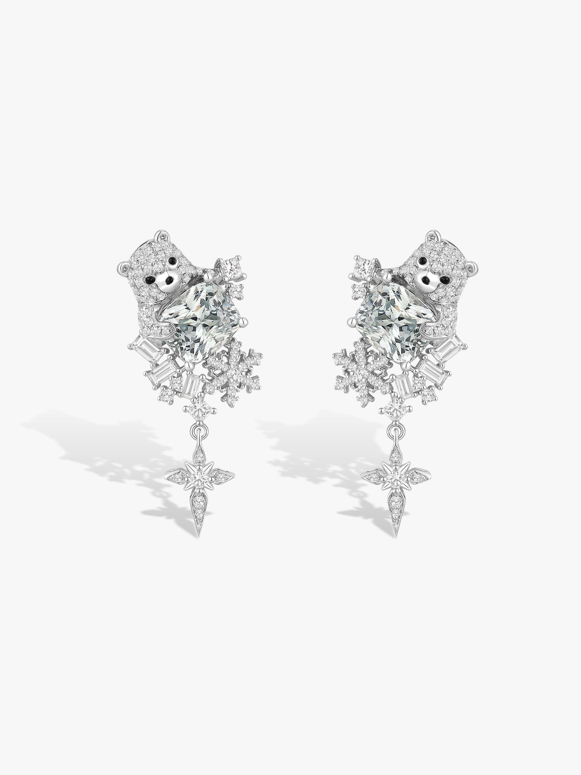 Bespoke Archieve: Starlit Bear Stud Earrings