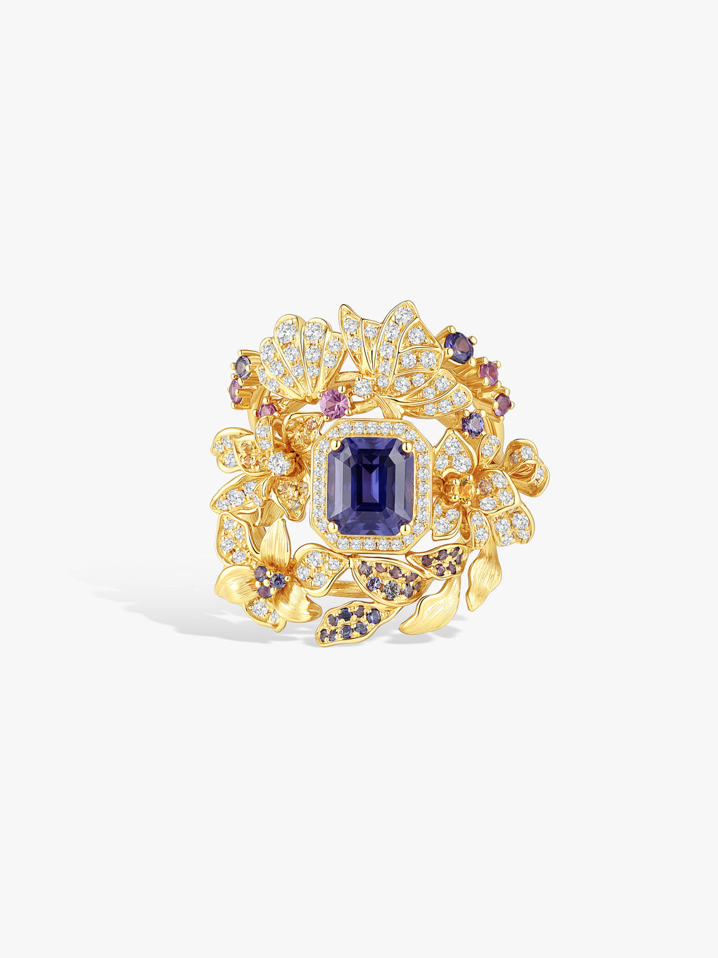 Bespoke Archieve: Butterfly Garden Stackable Ring