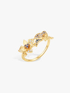 Bespoke Archieve: Butterfly Garden Stackable Ring