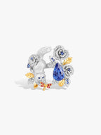 Bespoke Archieve: Leaping Cat Rose Guardian Ring