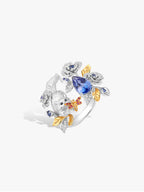 Bespoke Archieve: Leaping Cat Rose Guardian Ring
