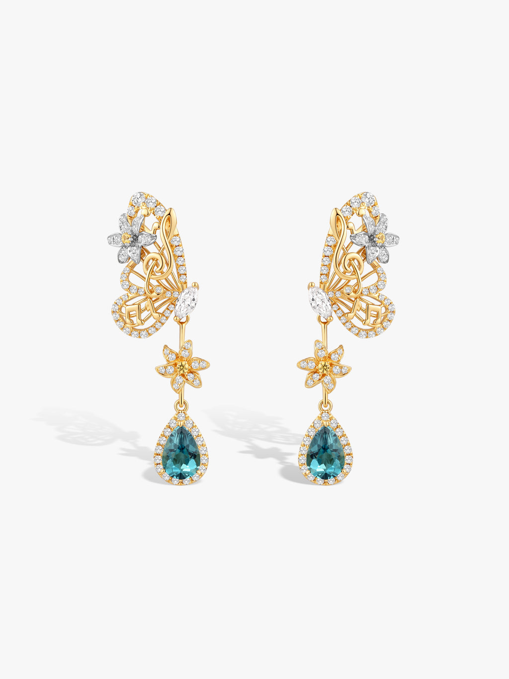 Bespoke Archieve: Butterfly Melody Earrings