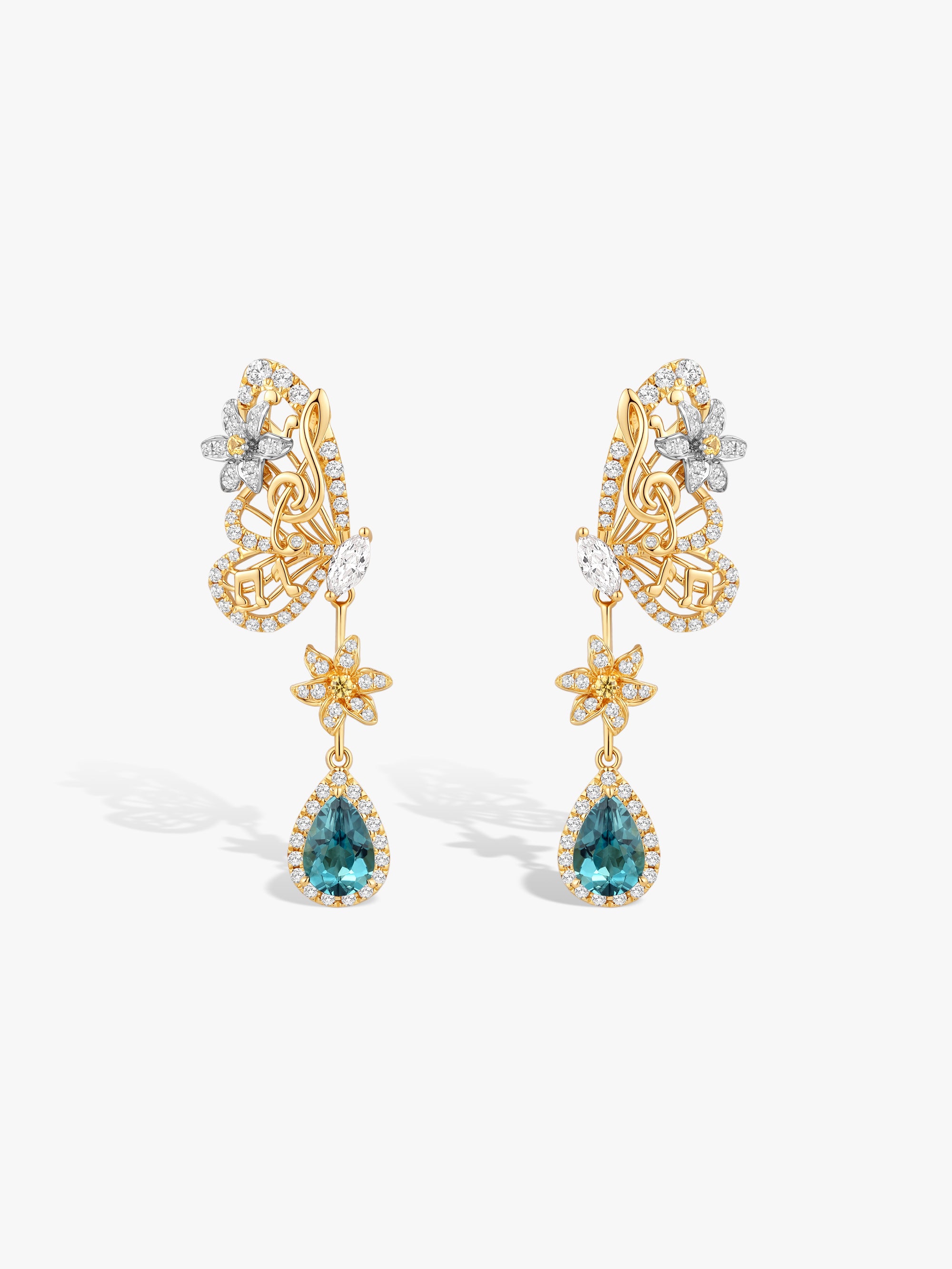 Bespoke Archieve: Butterfly Melody Earrings