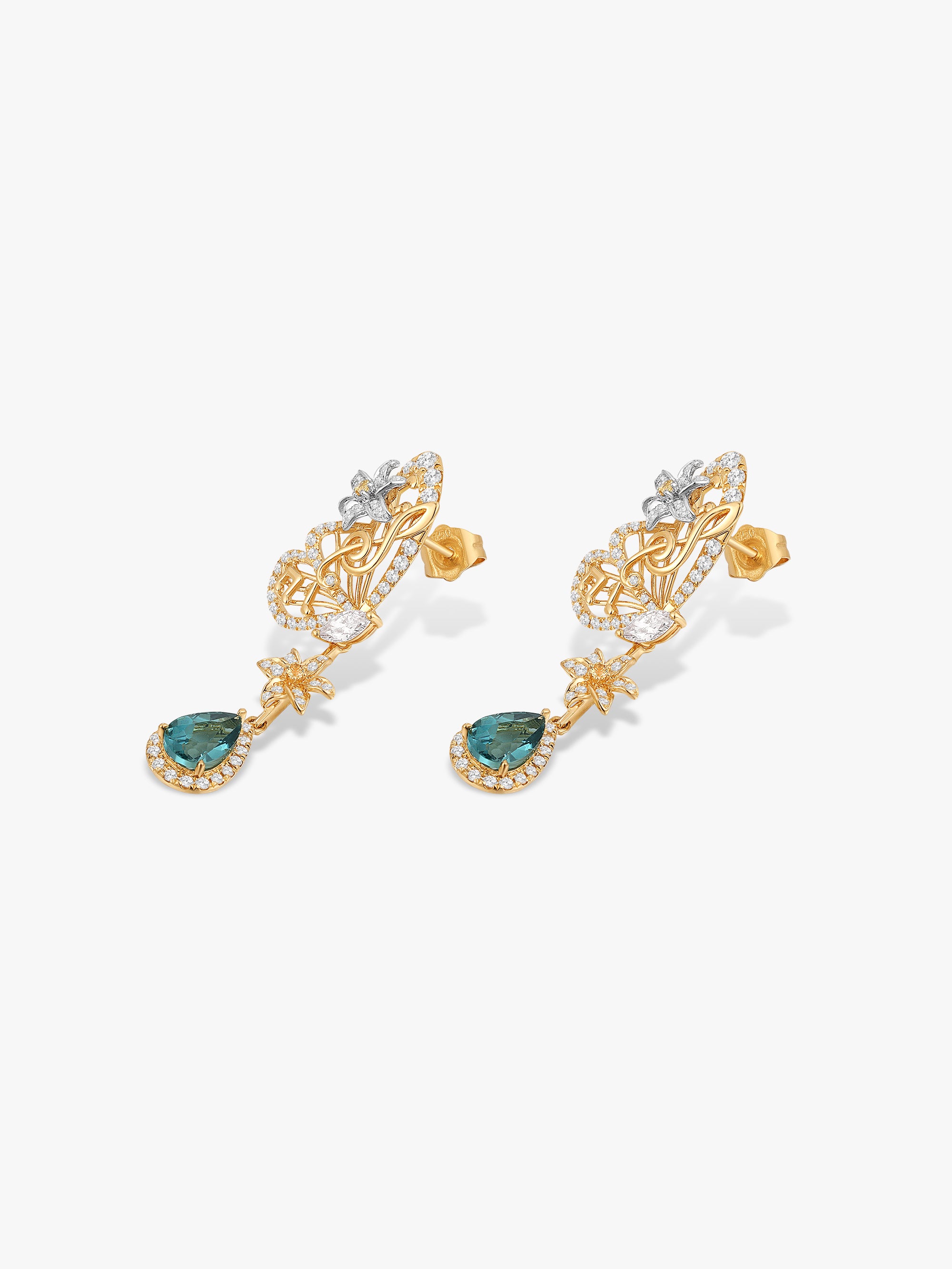 Bespoke Archieve: Butterfly Melody Earrings