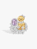 Bespoke Archieve: Golden Retriever Starlit Guardian Ring