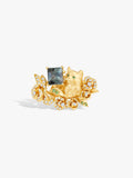 Bespoke Archieve: Cat Portrait Rose Guardian Ring
