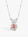 Bespoke Archieve: Sleeping Cat Rose Necklace