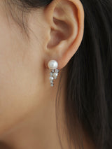 The Halina Gold-Filled Saltwater Pearl Earring