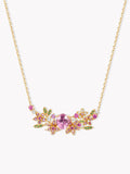 Custom: 1.03ct Padparadscha Sapphire Sakura Light Necklace
