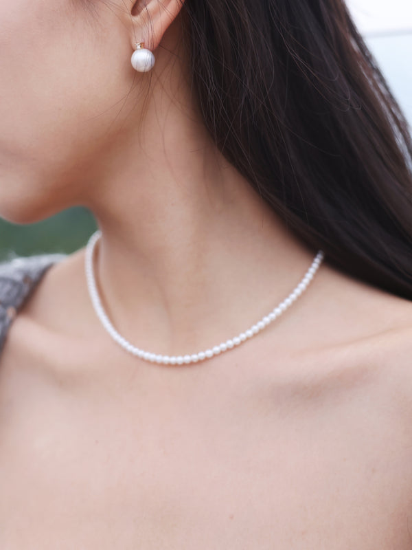 The Eleni 18K Freshwater Pearl Necklace