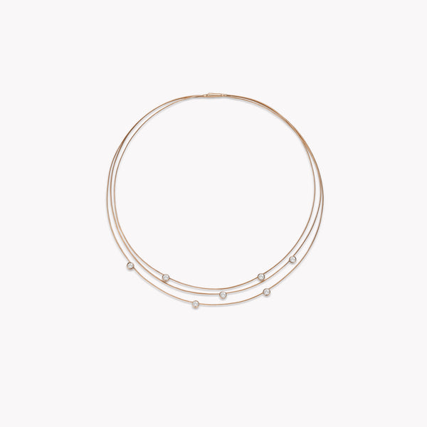 Bubble Diamond Necklace