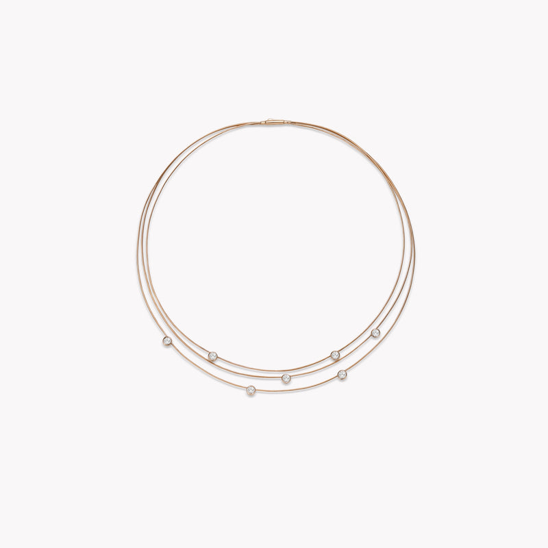 Bubble Diamond Necklace